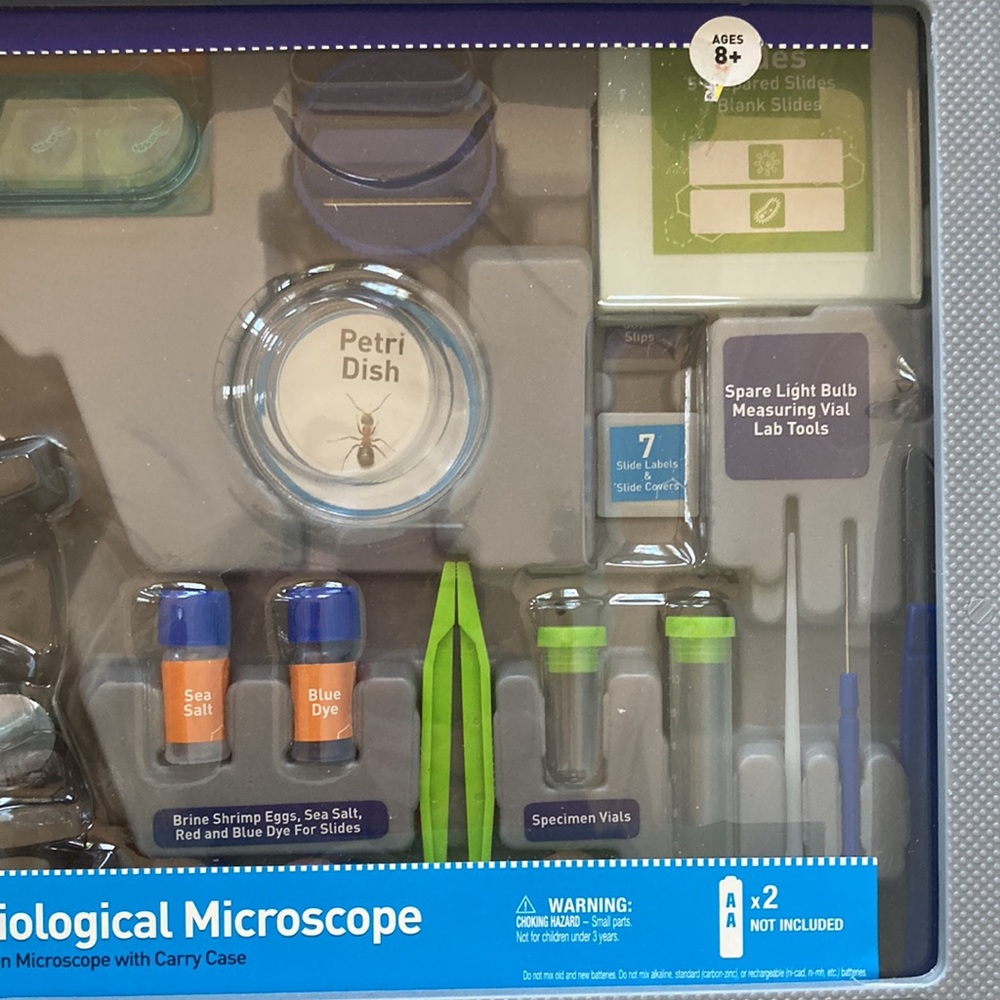 Discovery Kids 900x Biological Microscope With Carry Case - Picture 3 of 8
